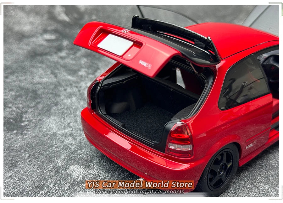 Incredible Detail - Diecast Honda Civic TypeR EK9 model 1:18 scale