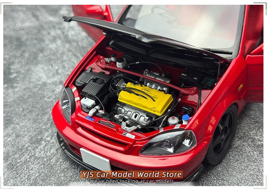 Incredible Detail - Diecast Honda Civic TypeR EK9 model 1:18 scale