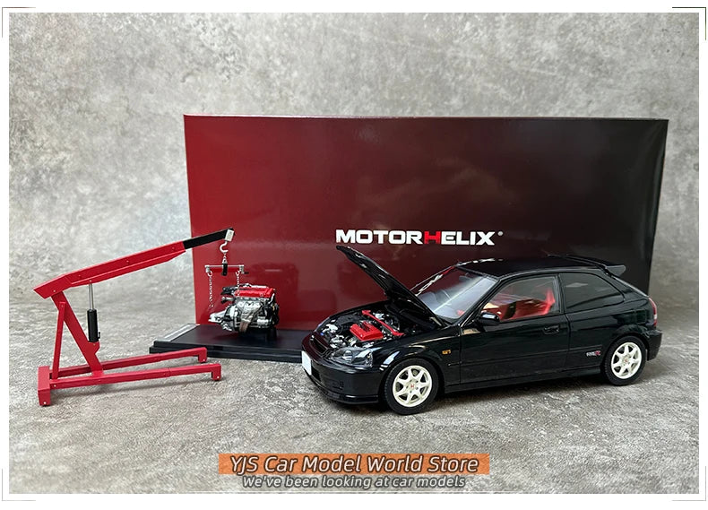 Incredible Detail - Diecast Honda Civic TypeR EK9 model 1:18 scale