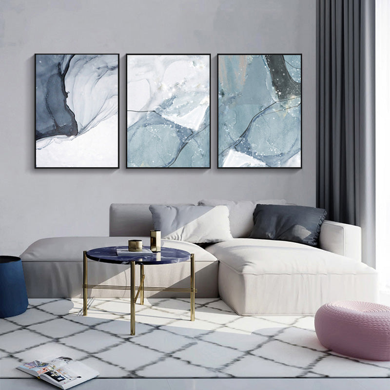 Marble Stone Texture Abstract Wall Art - Little Eudora