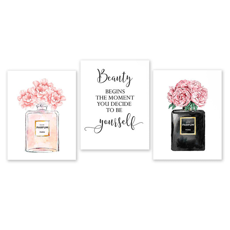 Perfume Bottle Wall Art - Little Eudora