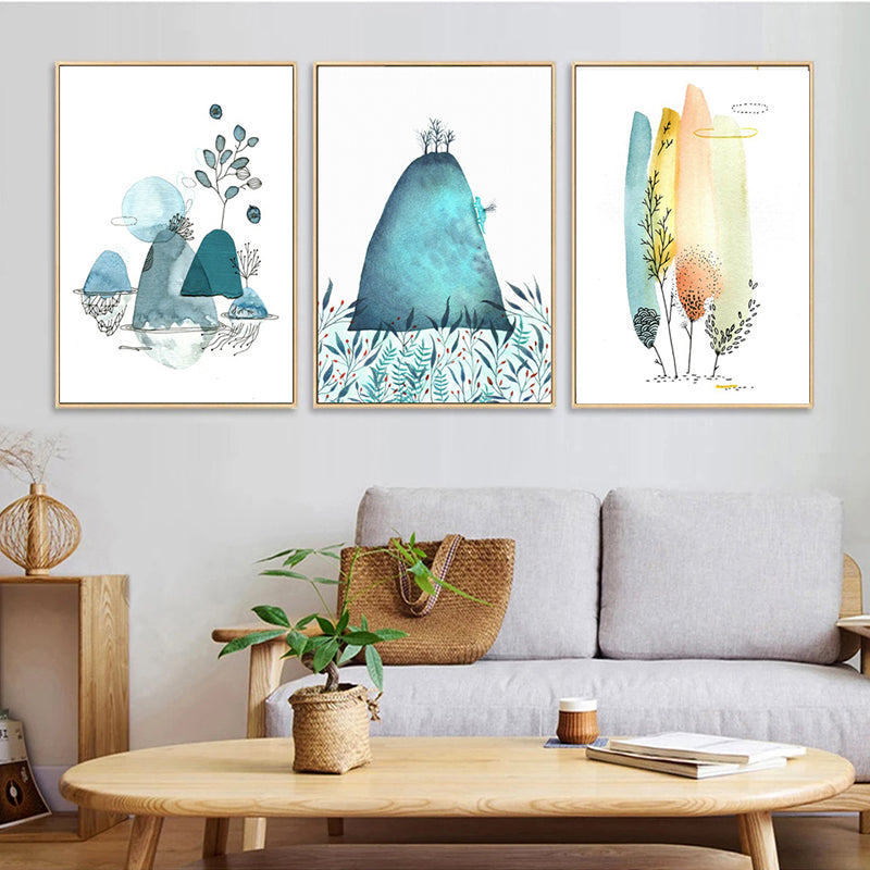 Nordic Fresh Plant Wall Art - Little Eudora