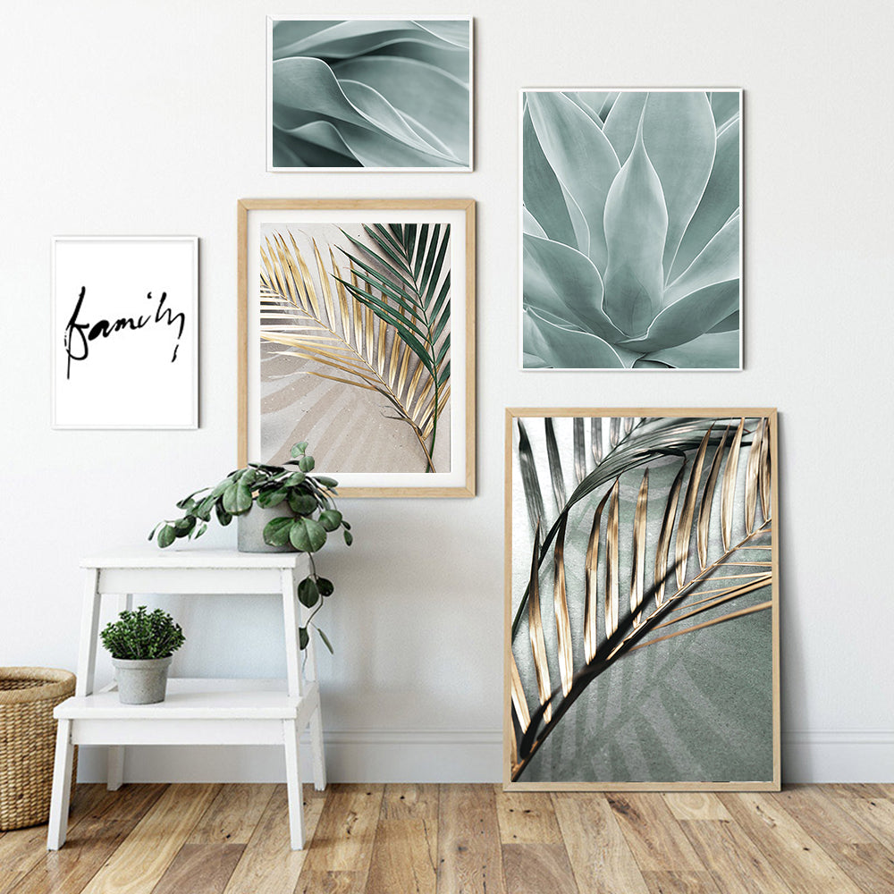 Palm Leaves Wall Art - Little Eudora