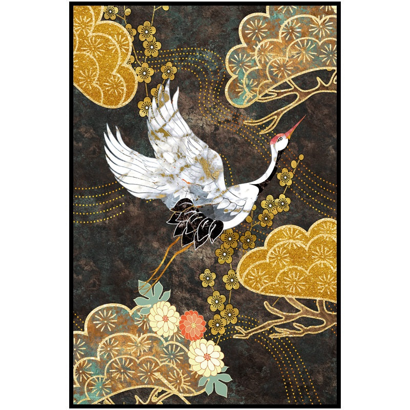 Chinese Ancient Style Animal Golden Wall Art - Little Eudora