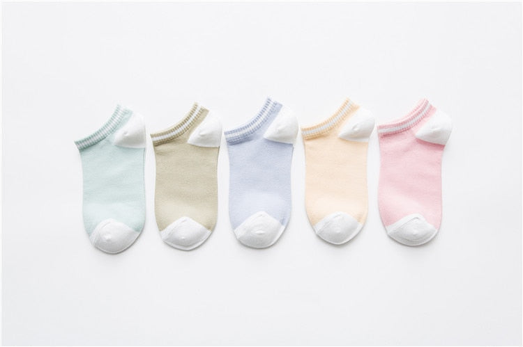 Cute face expressions Socks - 5 Pairs - Little Eudora