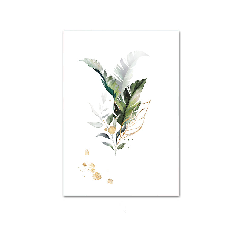 Watercolor Plant Canvas Wall Art - Little Eudora