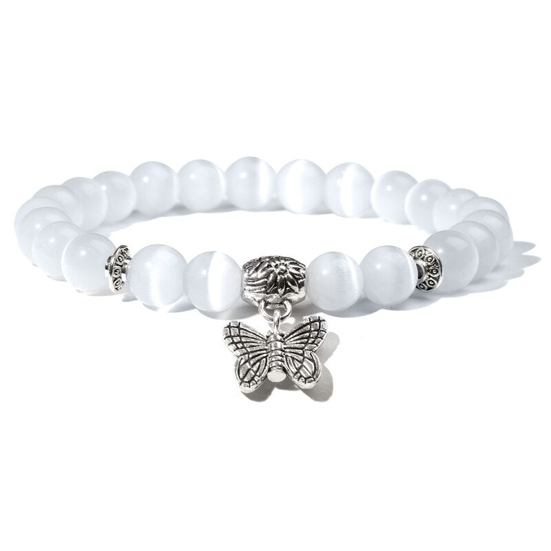 Handmade Natural Stone Beads Bracelet