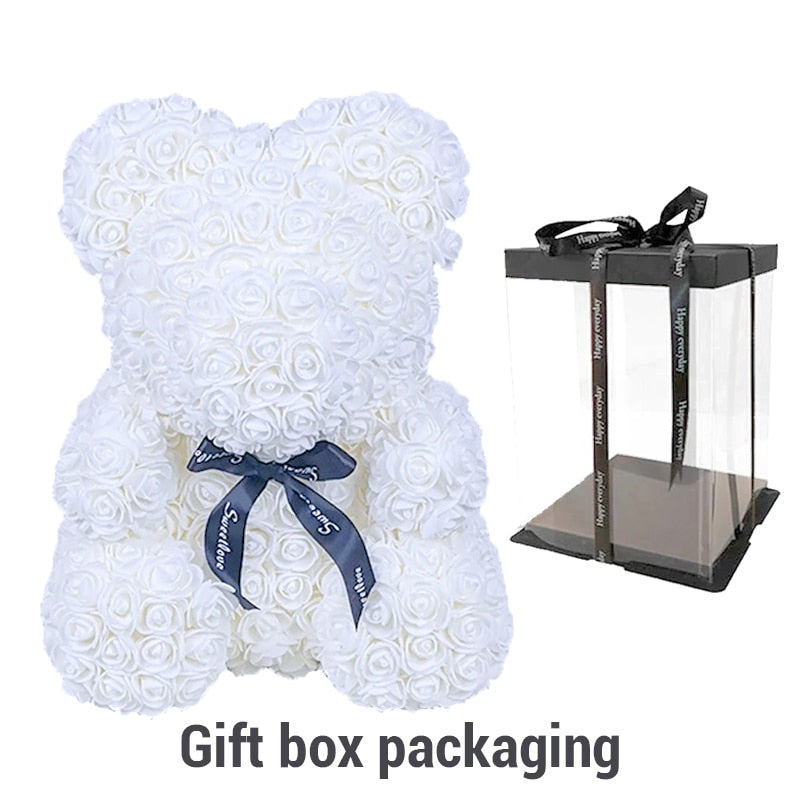 Teddy Bear made of Roses