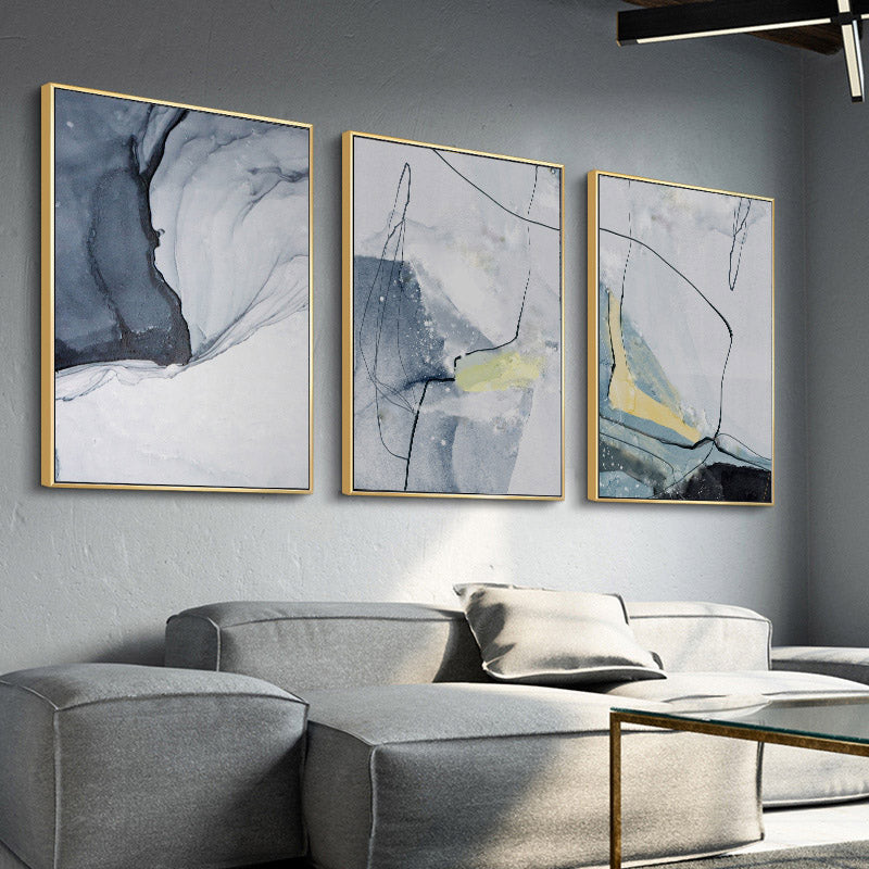 Marble Stone Texture Abstract Wall Art - Little Eudora
