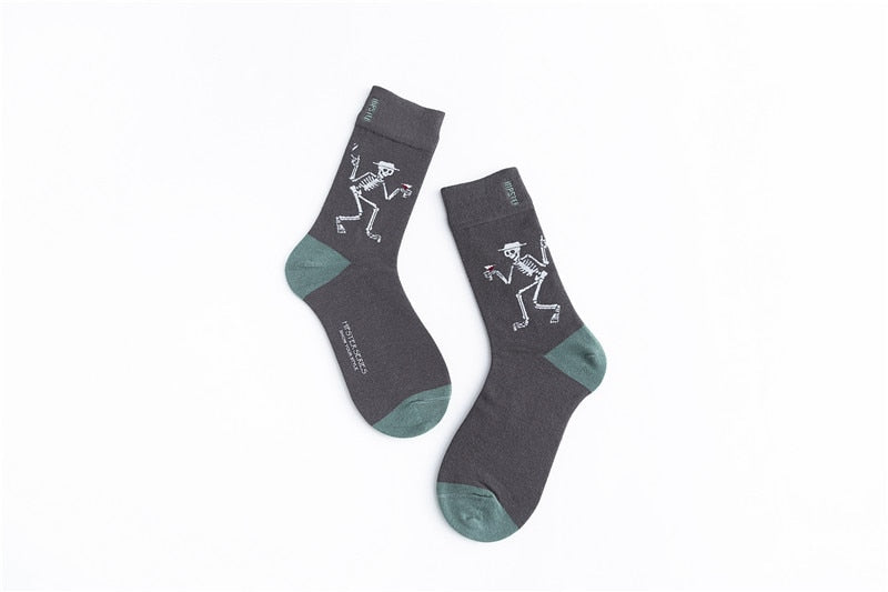 Unisex Painting Style Patterns Unisex Socks - 1 Pair - Little Eudora