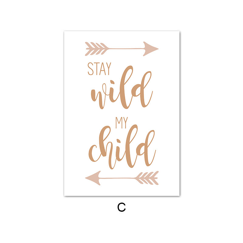 Abstract Rainbow Nursery Quotes - Little Eudora