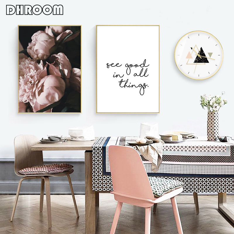 Nordic Decor Pink Peony love - Little Eudora