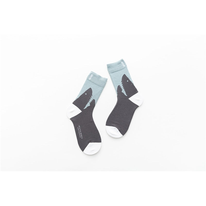 Unisex Painting Style Socks - 1 Pair - Little Eudora