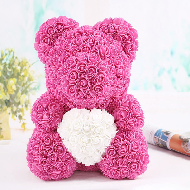 Teddy Bear made of Roses