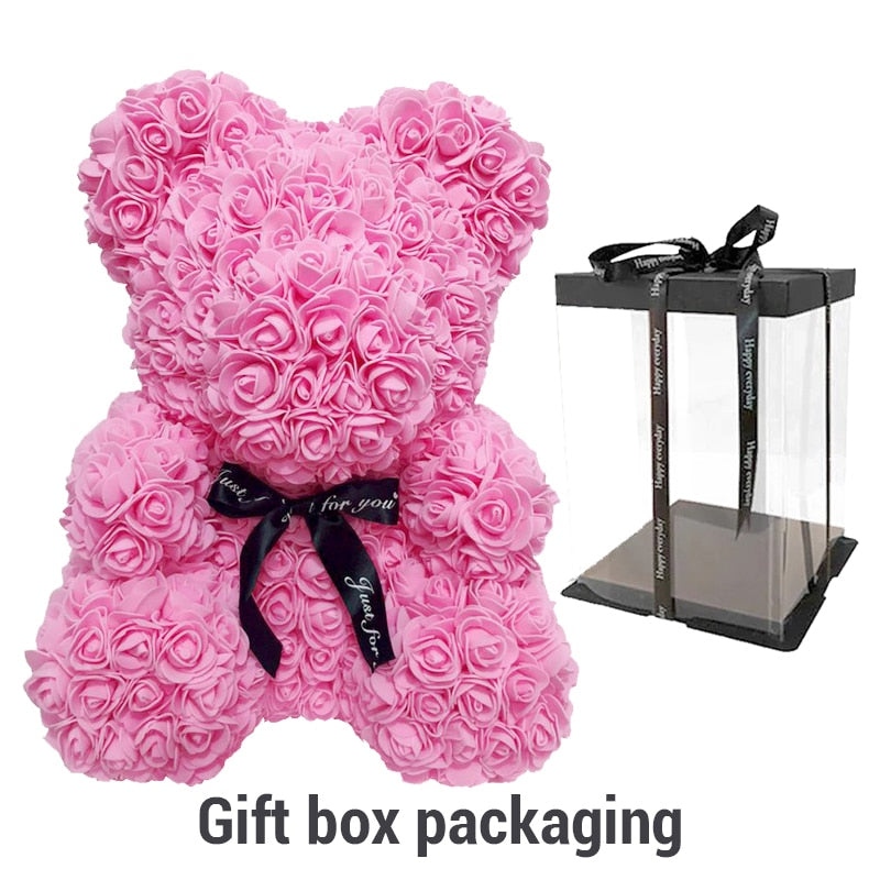 Teddy Bear made of Roses