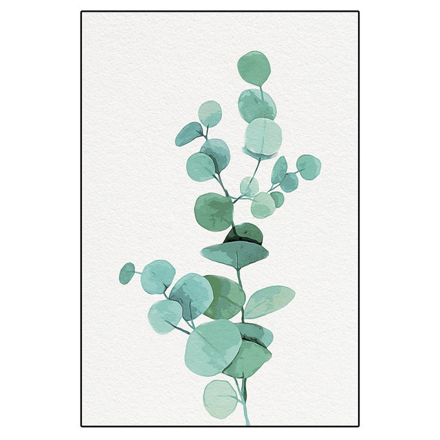 Australian Eucalyptus Watercolour Wall Art
