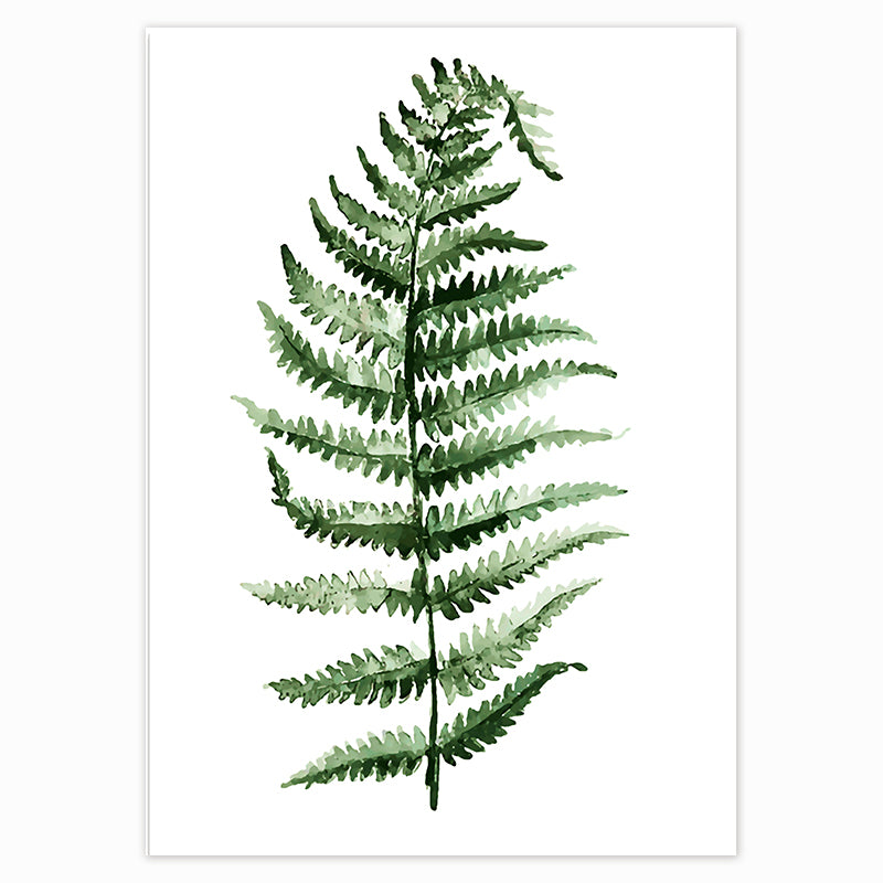 Tropical Plants Poster Green Leaves - Little Eudora