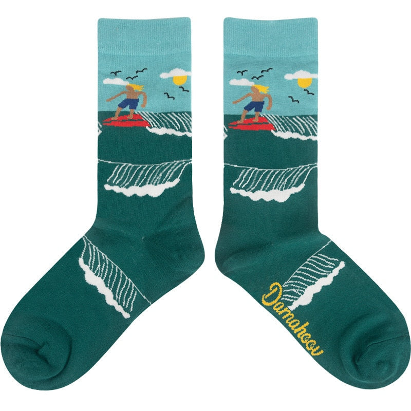 Unisex Harajuku Socks - 1 Pair - Little Eudora