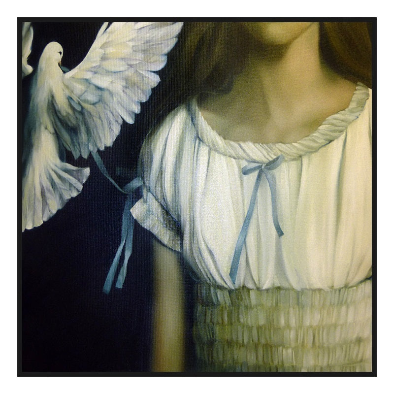 Home Decoration Feather Woman - Little Eudora