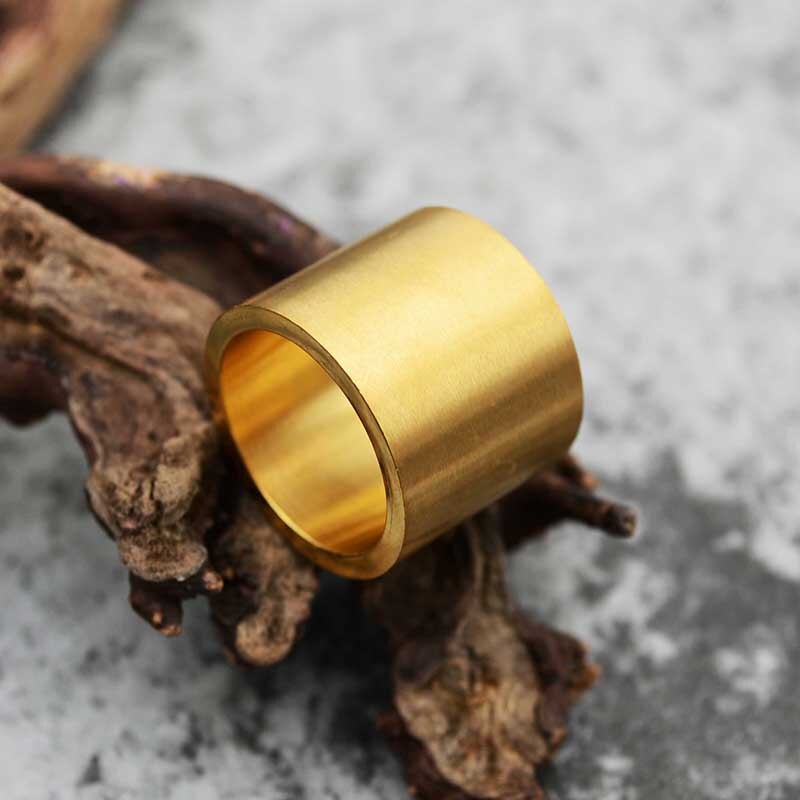Stainless Steel Viking triangle love Ring vintage Hammer retro punk jewelry finger man engagement ring Boyfriend Gift OSR067