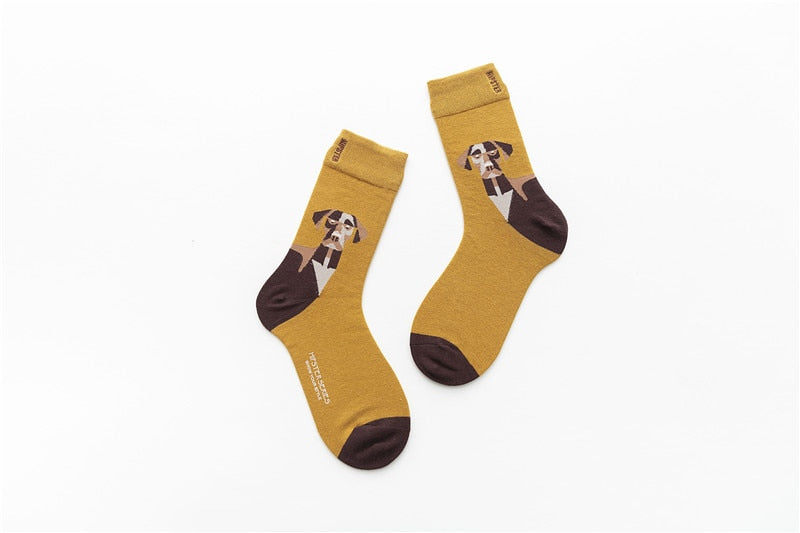 Unisex Painting Style Socks - 1 Pair - Little Eudora