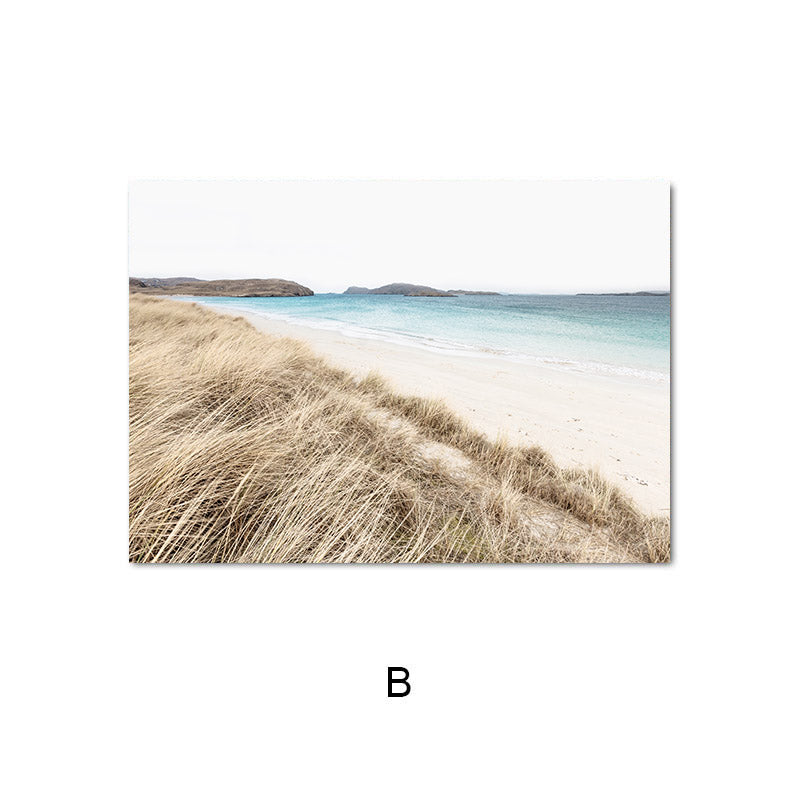 Tropical Summer Sea Beach Travel Wall Art - Little Eudora