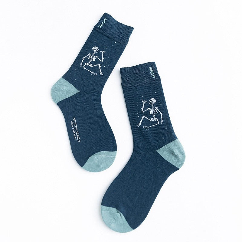 Unisex Painting Style Socks - 1 Pair - Little Eudora