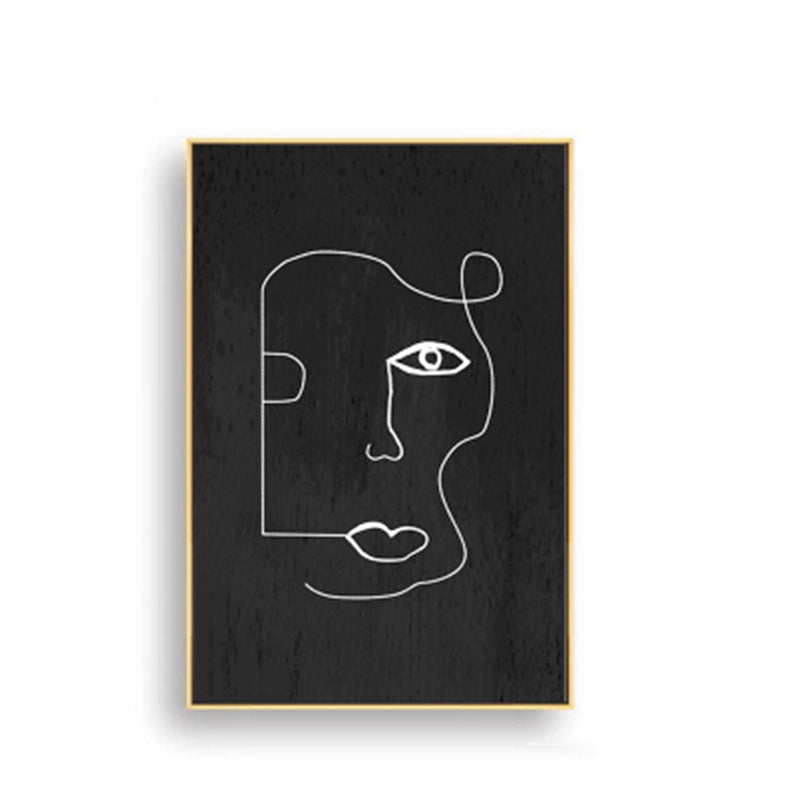 Abstract Geometric Canvas Wall Art - Little Eudora