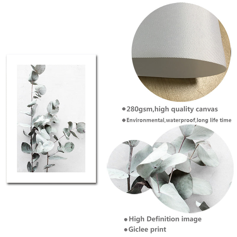 Leaf Canvas Wall Art - Little Eudora