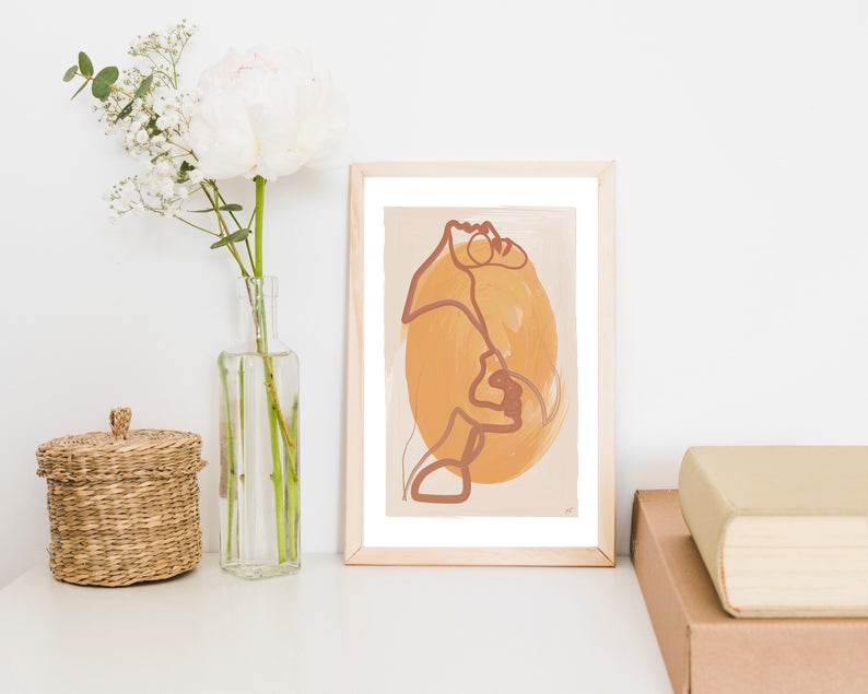 Boho abstract Wall Art - Little Eudora