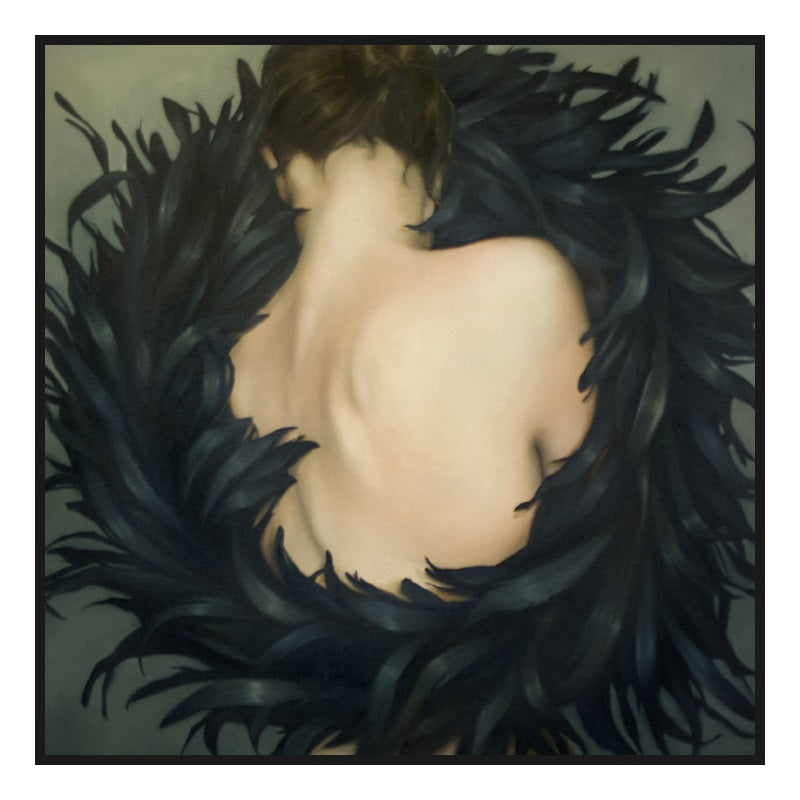 Home Decoration Feather Woman - Little Eudora