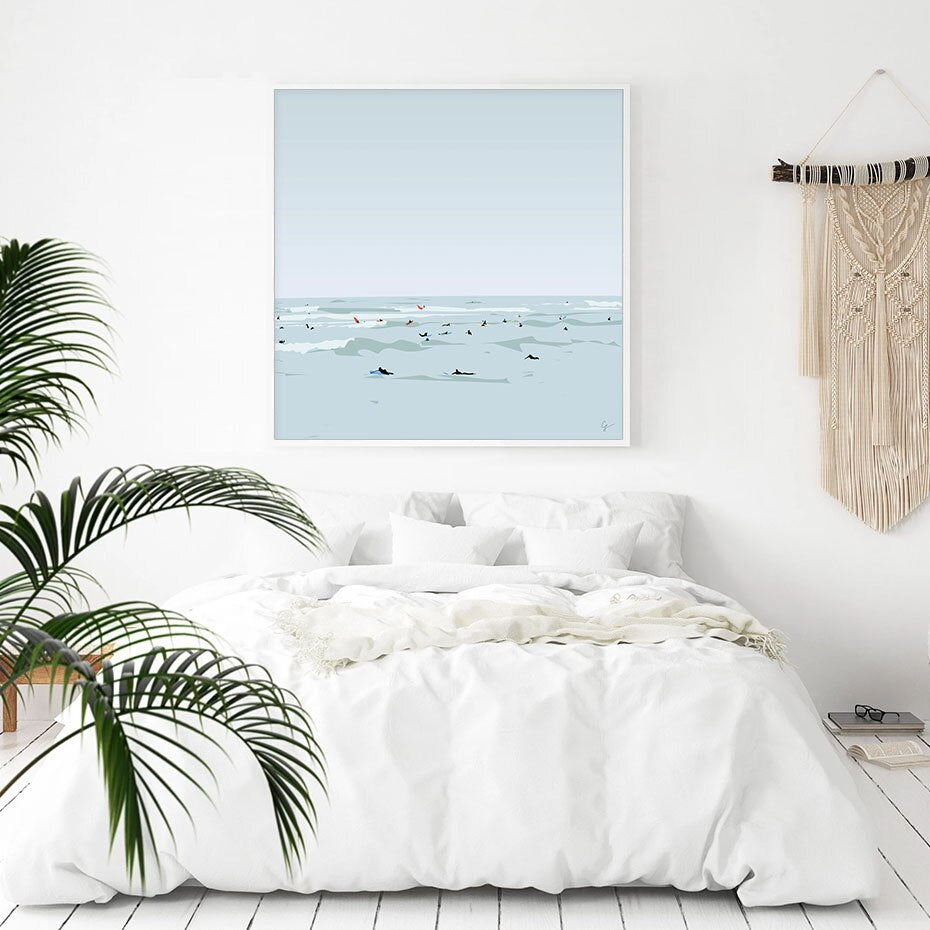Abastract Swimming in Sea Landscape - Little Eudora