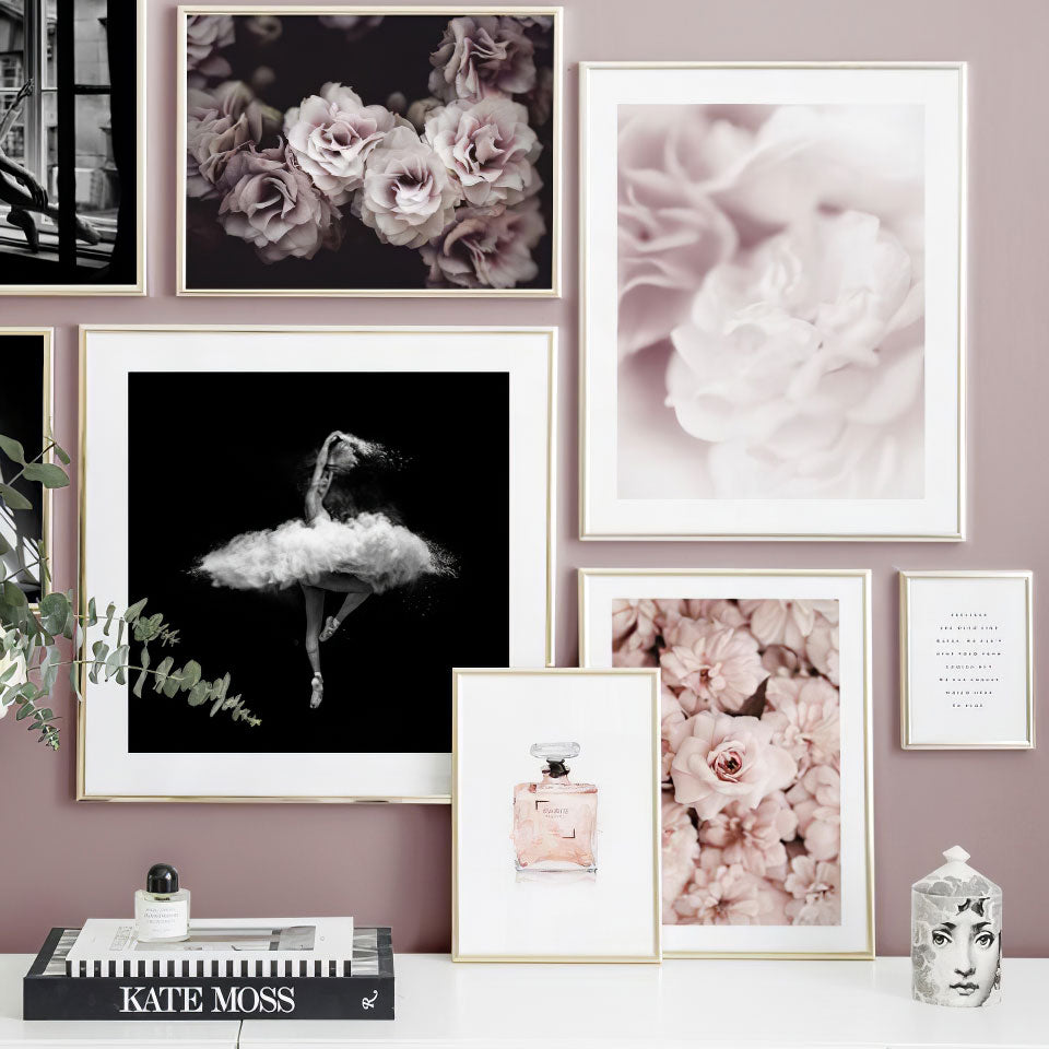 Nordic Fashion Flowers Wall Art - Little Eudora