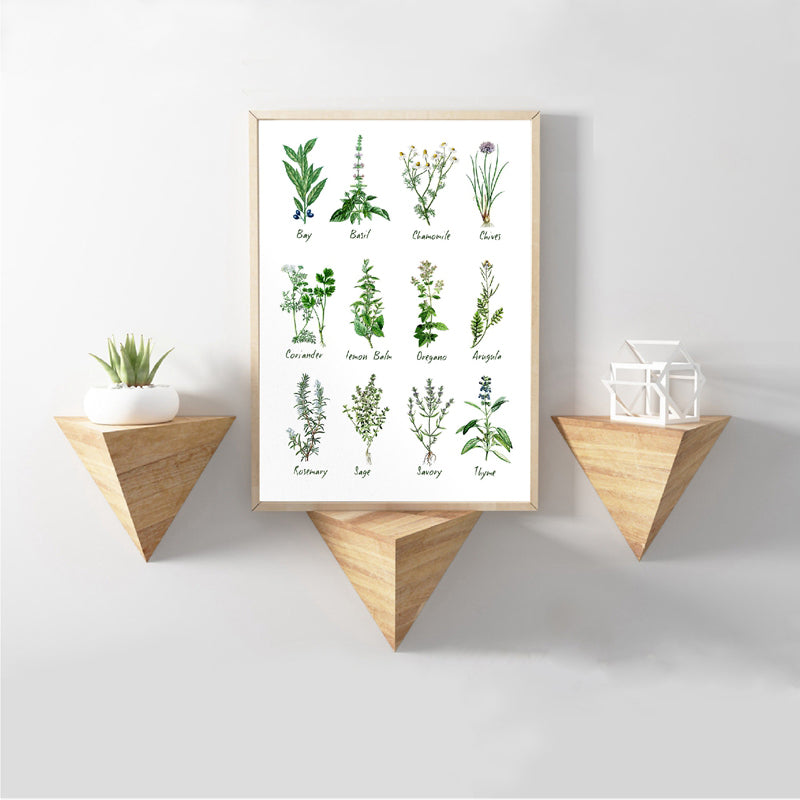 Decor Botanical Chart Wall Art - Little Eudora