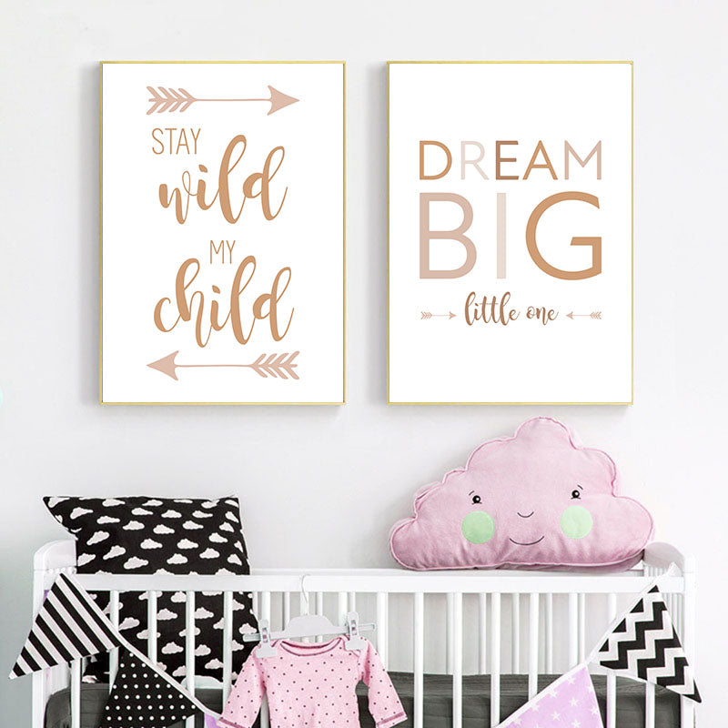 Abstract Rainbow Nursery Quotes - Little Eudora