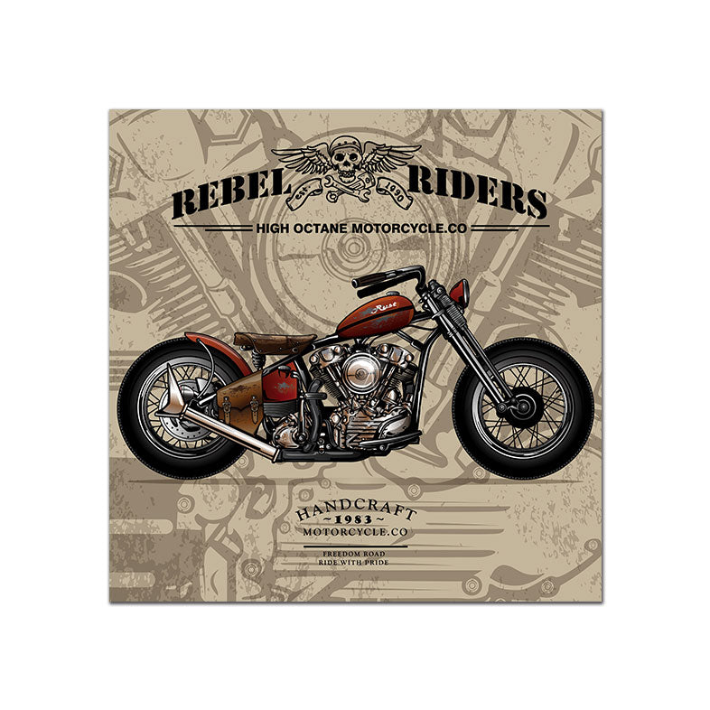 Vintage Poster Classic Motorcycle - Little Eudora