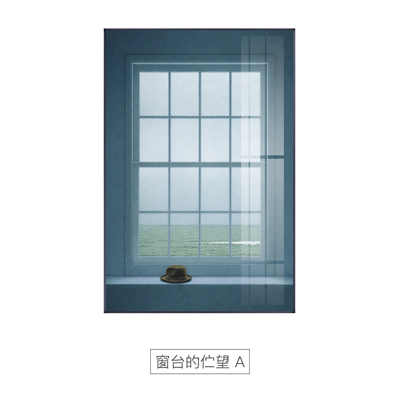 Nordic landscape stand by the windows Wall Art - Little Eudora