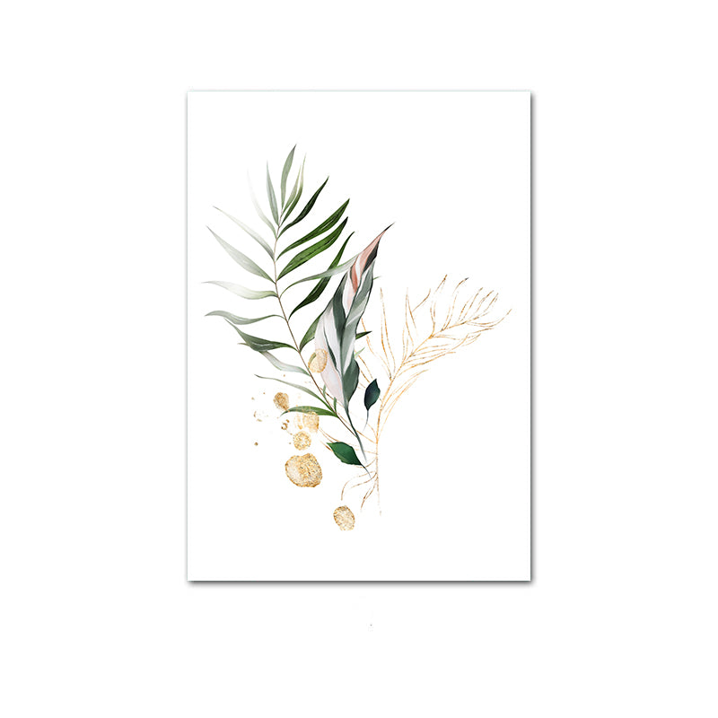 Watercolor Plant Canvas Wall Art - Little Eudora