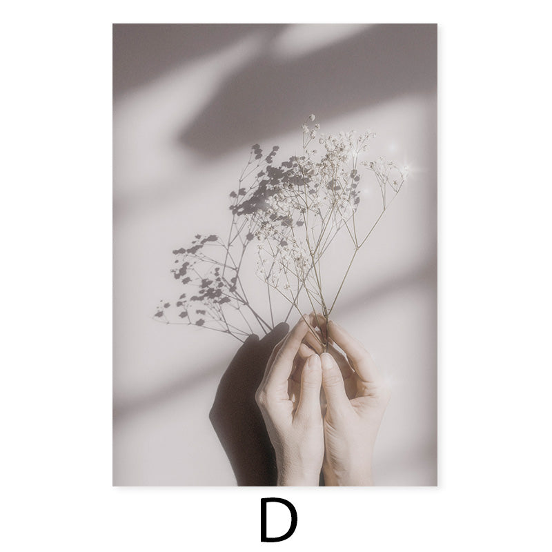 Geometric Dried Plants Wall Art - Little Eudora