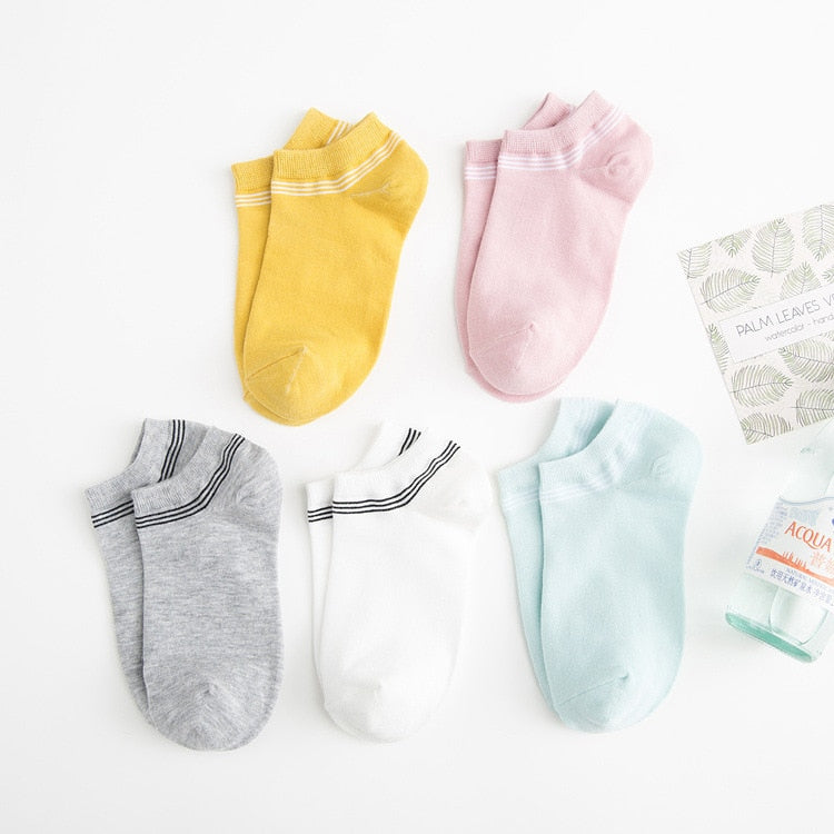 Cute face expressions Socks - 5 Pairs - Little Eudora
