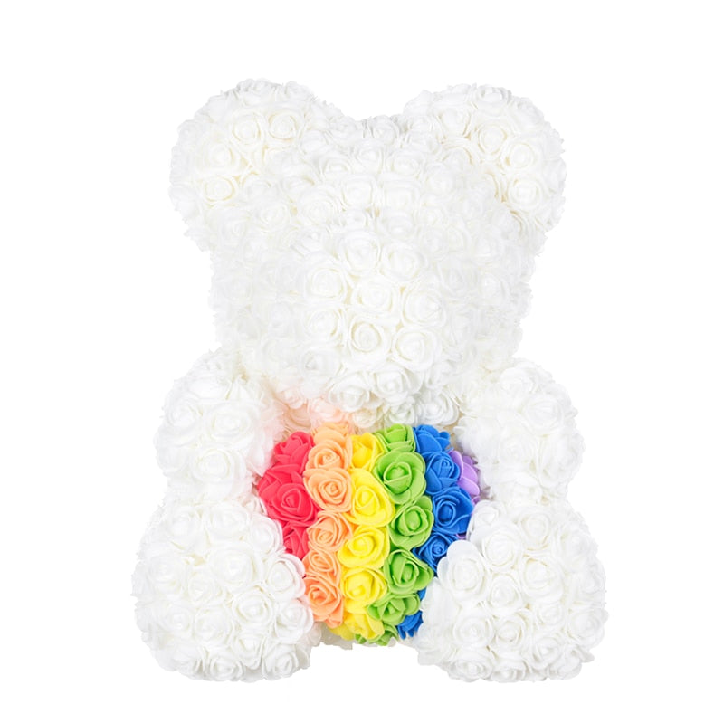 Teddy Bear made of Roses