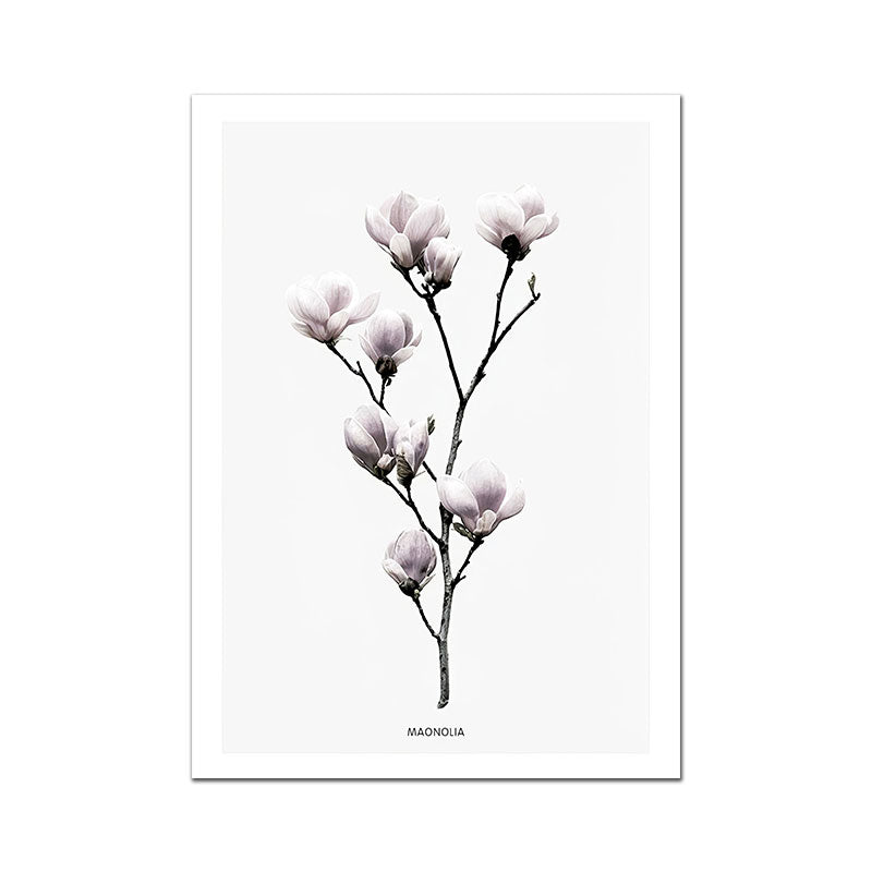 Nordic Fashion Flowers Wall Art - Little Eudora