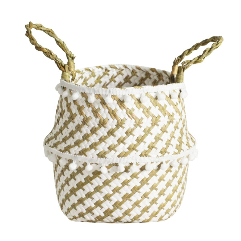 Handmade Bamboo Storage Baskets - Little Eudora