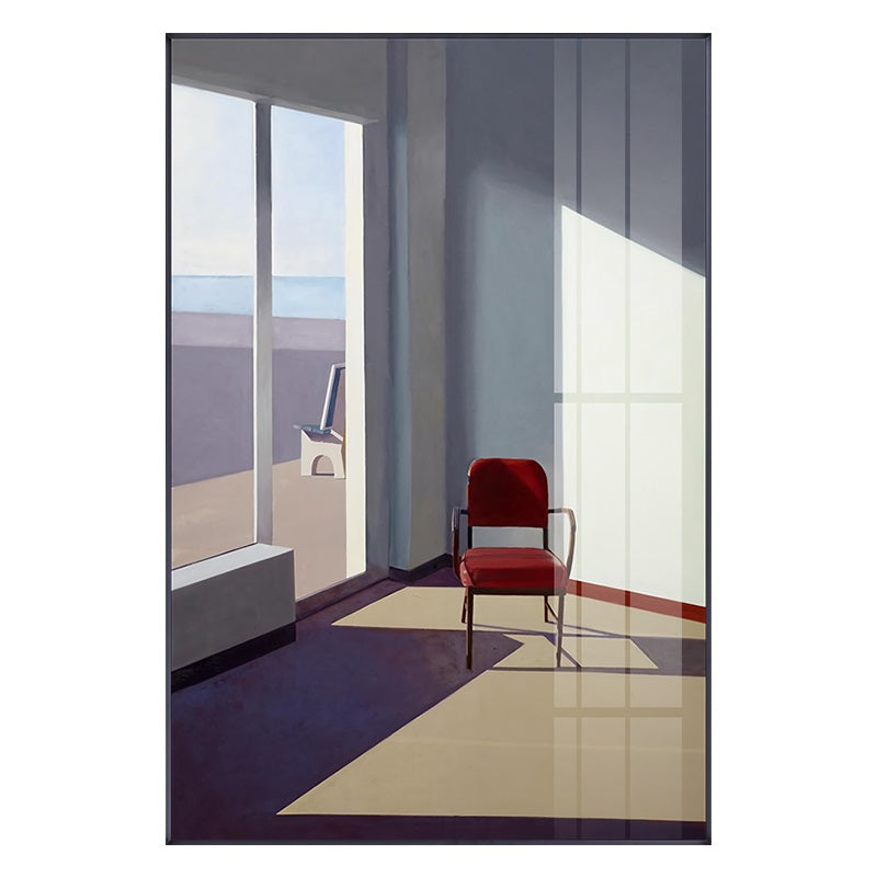 Nordic landscape stand by the windows Wall Art - Little Eudora
