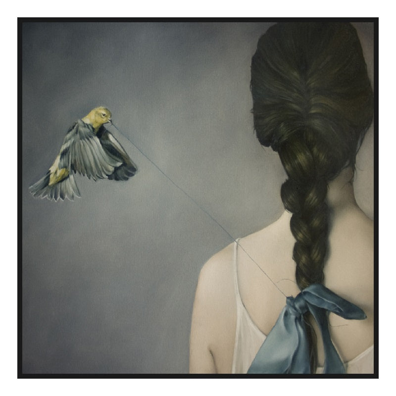 Home Decoration Feather Woman - Little Eudora