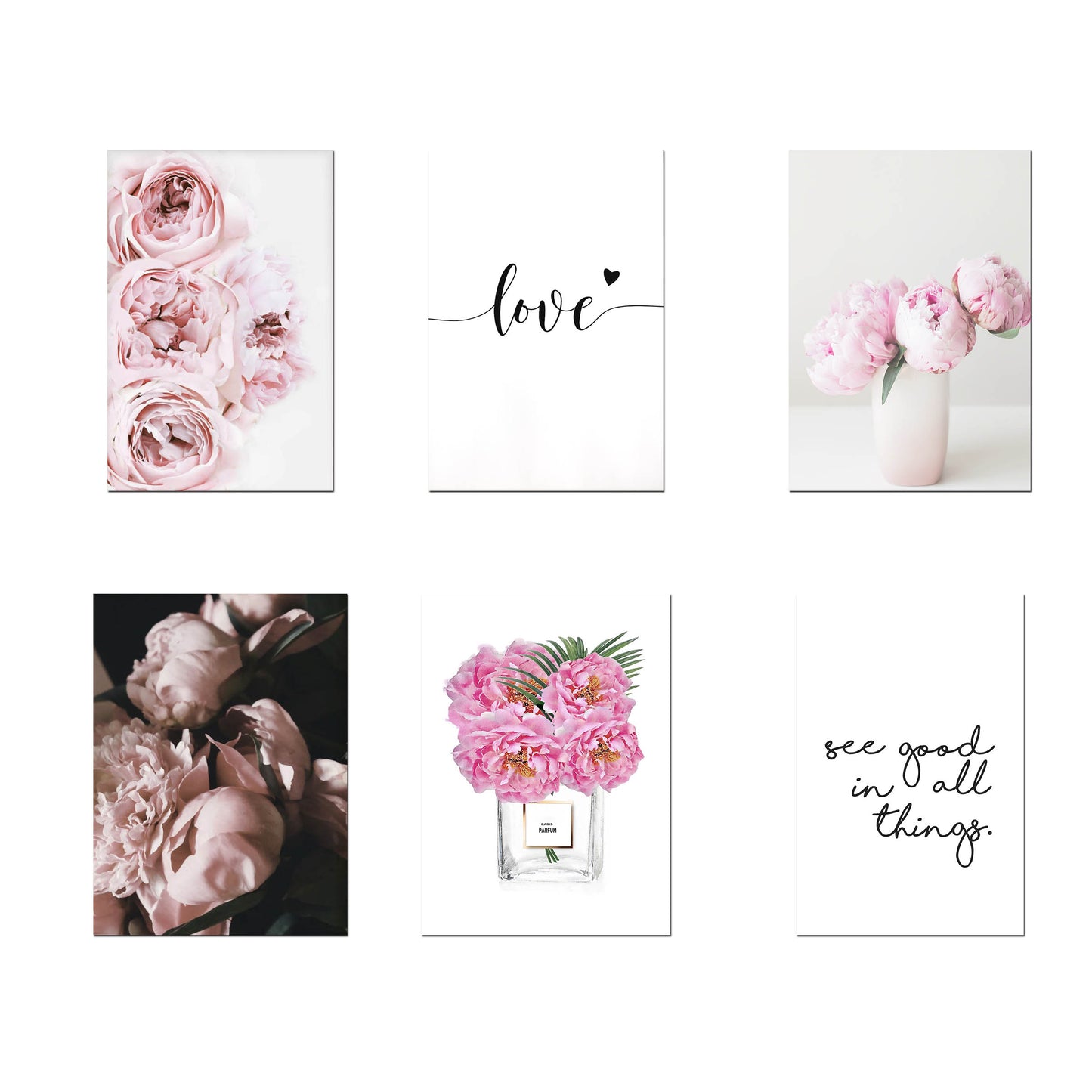Nordic Decor Pink Peony love - Little Eudora