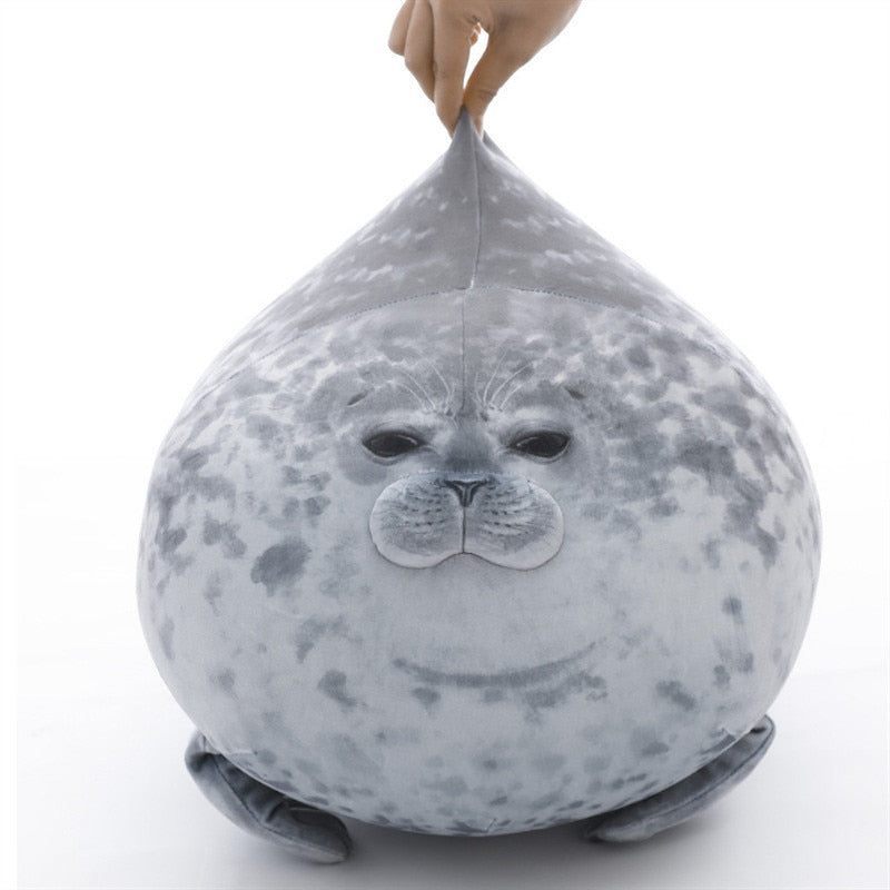 20cm 60cm Cute Sea Lion Plush Toys Soft Marine Animal Seal Stuffed Doll for Kids Gift Sleeping Pillow 3D Novelty Throw Pillows