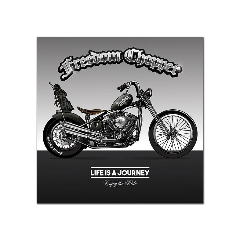 Vintage Poster Classic Motorcycle - Little Eudora