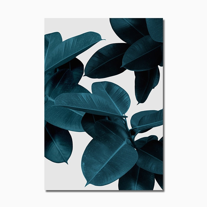 Pink Green Flower Leaf Nordic - Little Eudora