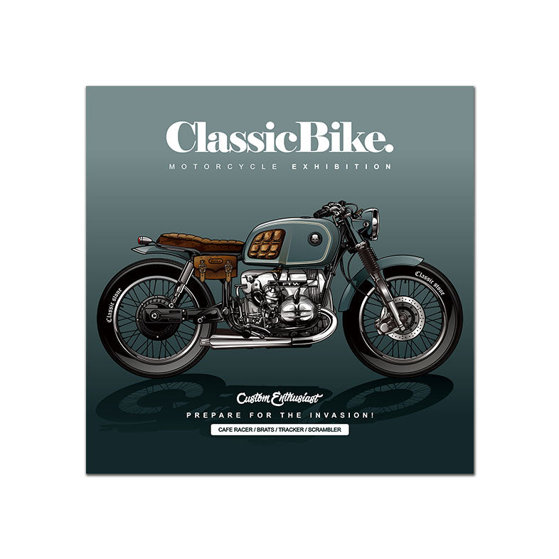 Vintage Poster Classic Motorcycle - Little Eudora